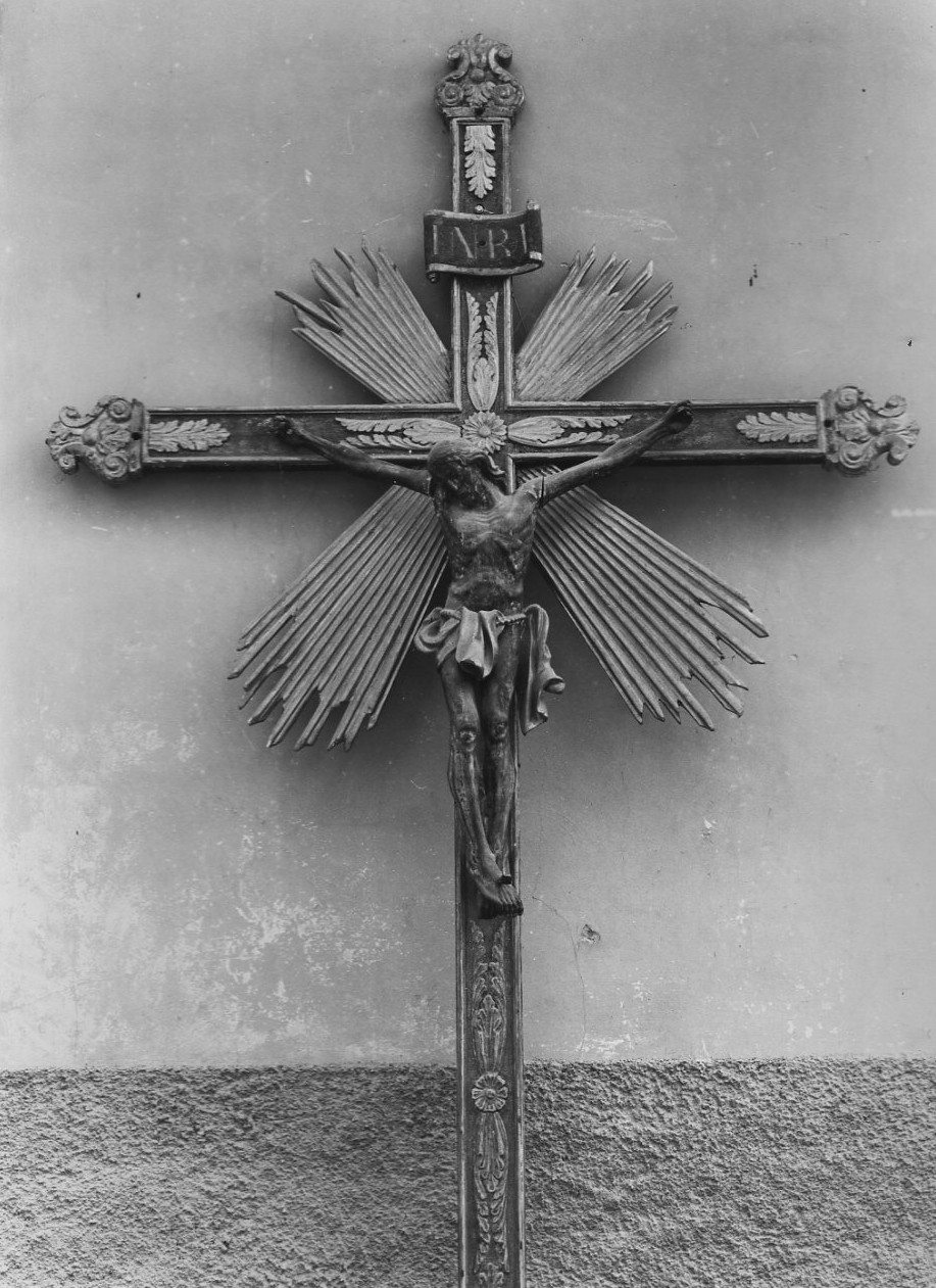Cristo crocifisso (crocifisso, opera isolata) - bottega umbra (sec. XVI)