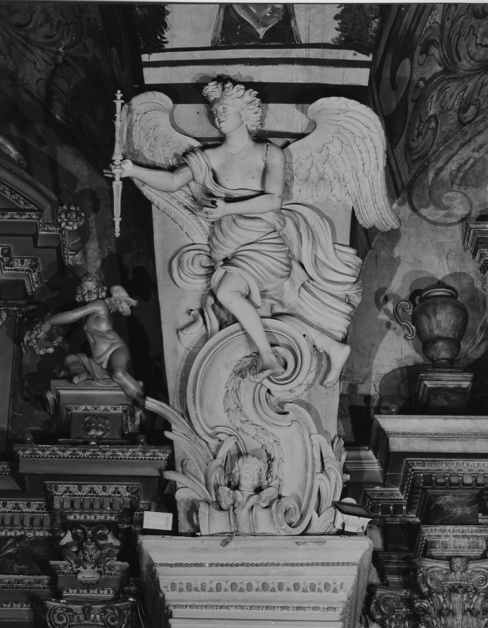 statua, elemento d'insieme di Chiesa Michele (seconda metà sec. XVII)