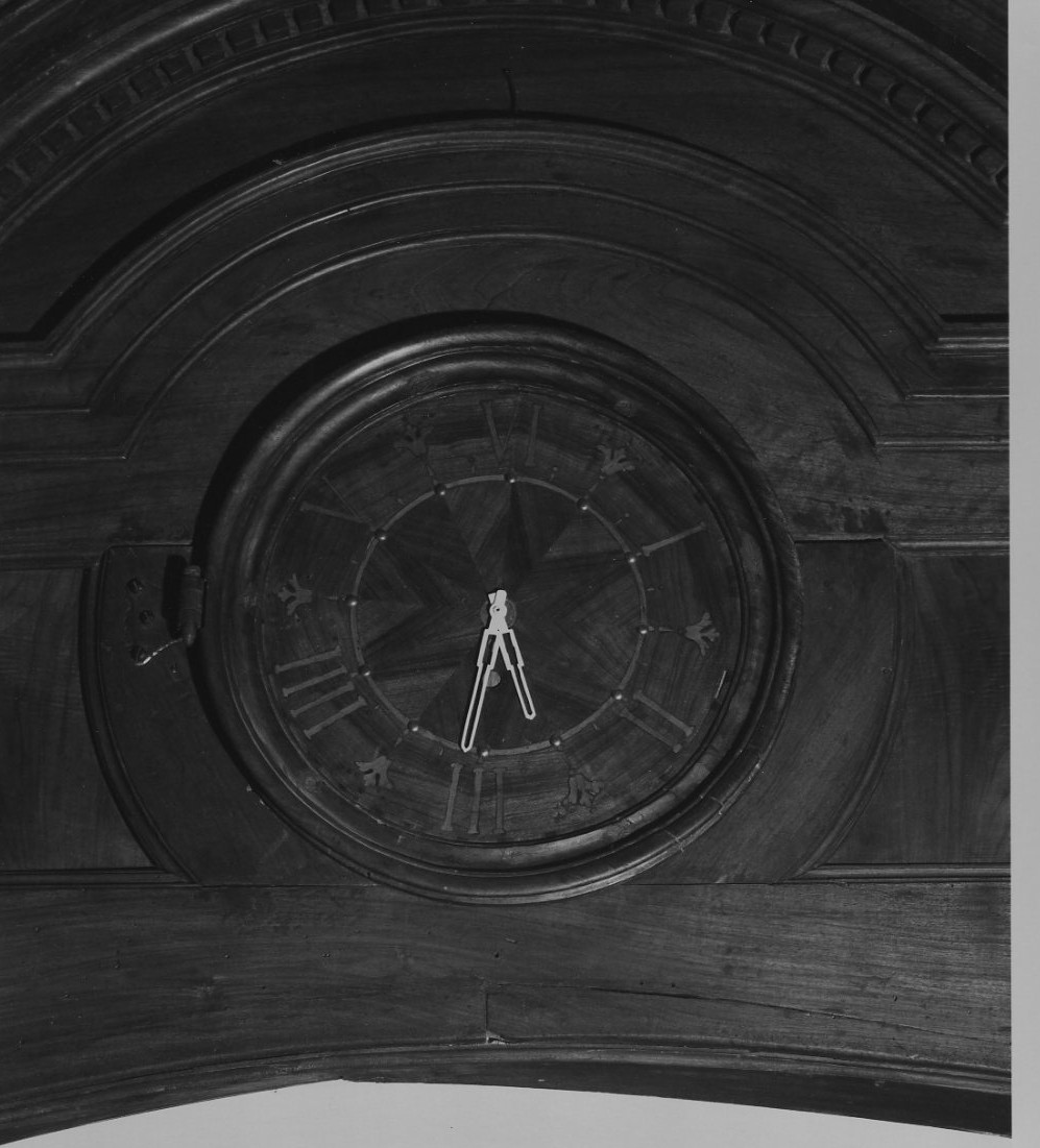 orologio, opera isolata di Fancelli Agostino (metà sec. XVIII)