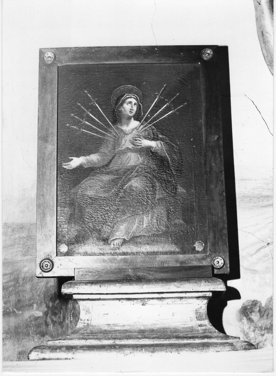 Madonna Addolorata (dipinto, insieme) - ambito Italia centrale (sec. XVII)