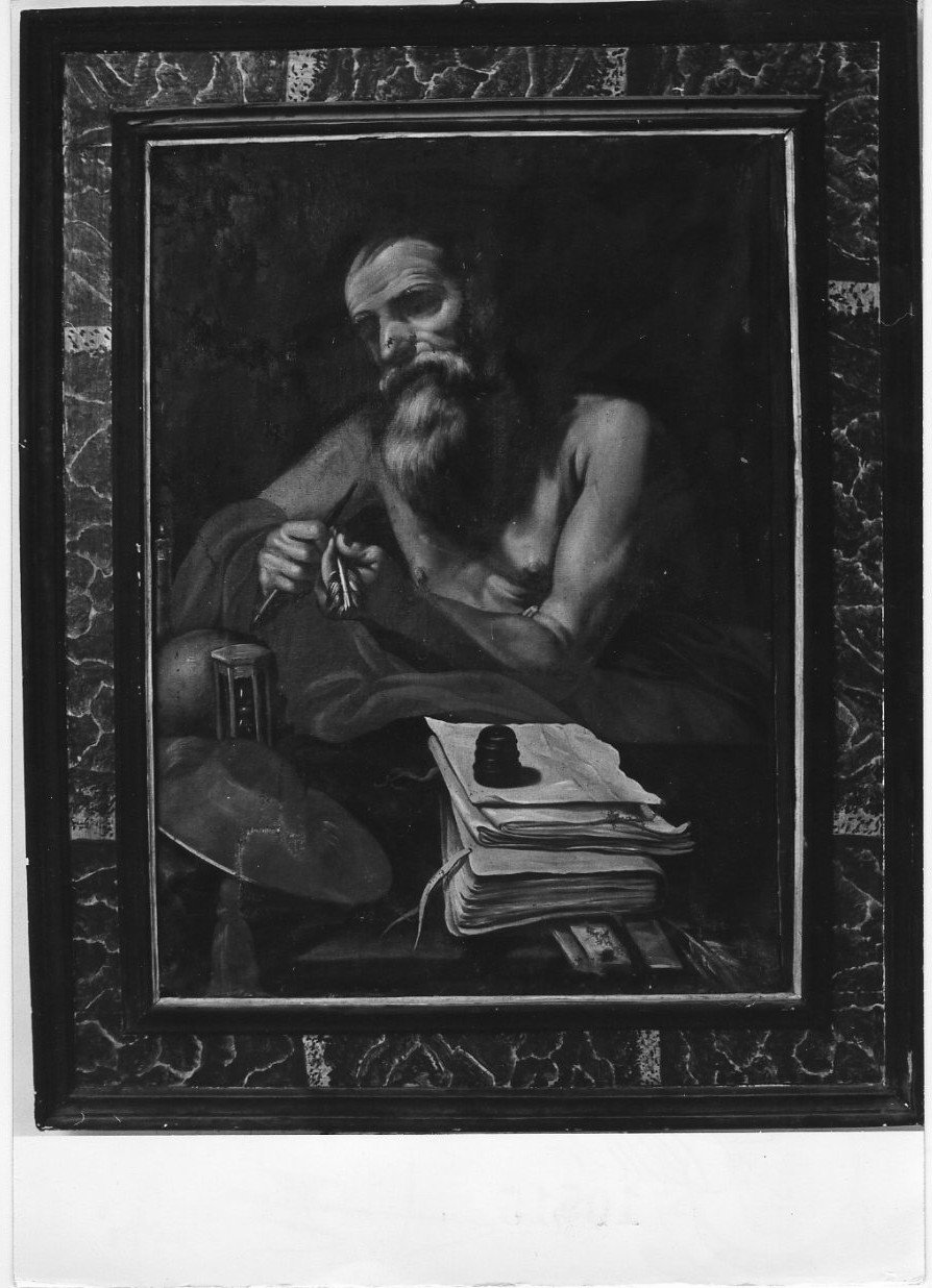 San Girolamo (dipinto, opera isolata) - ambito Italia centrale (sec. XVII)