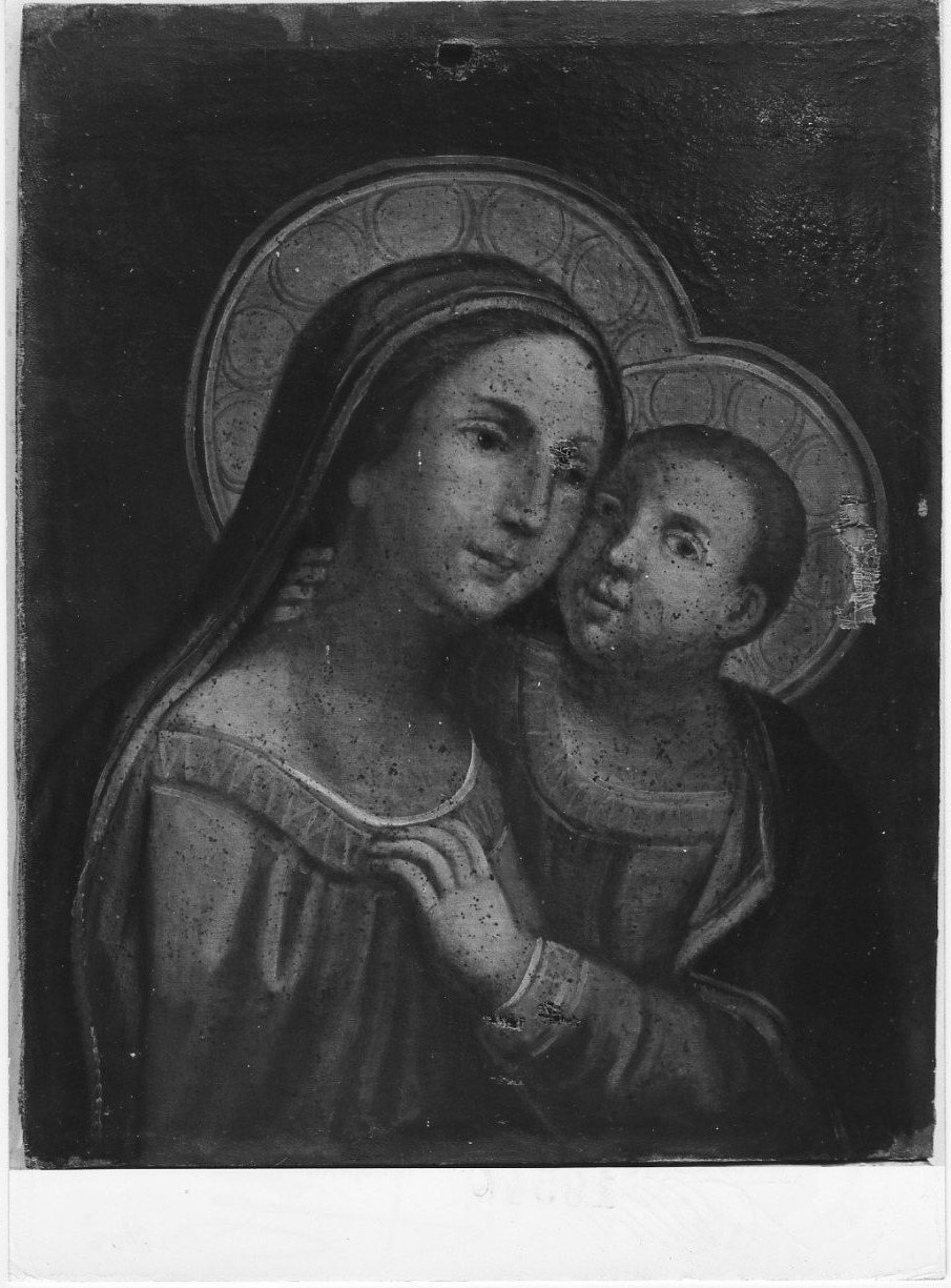 Madonna con Bambino (dipinto, opera isolata) - ambito Italia centrale (sec. XVIII)