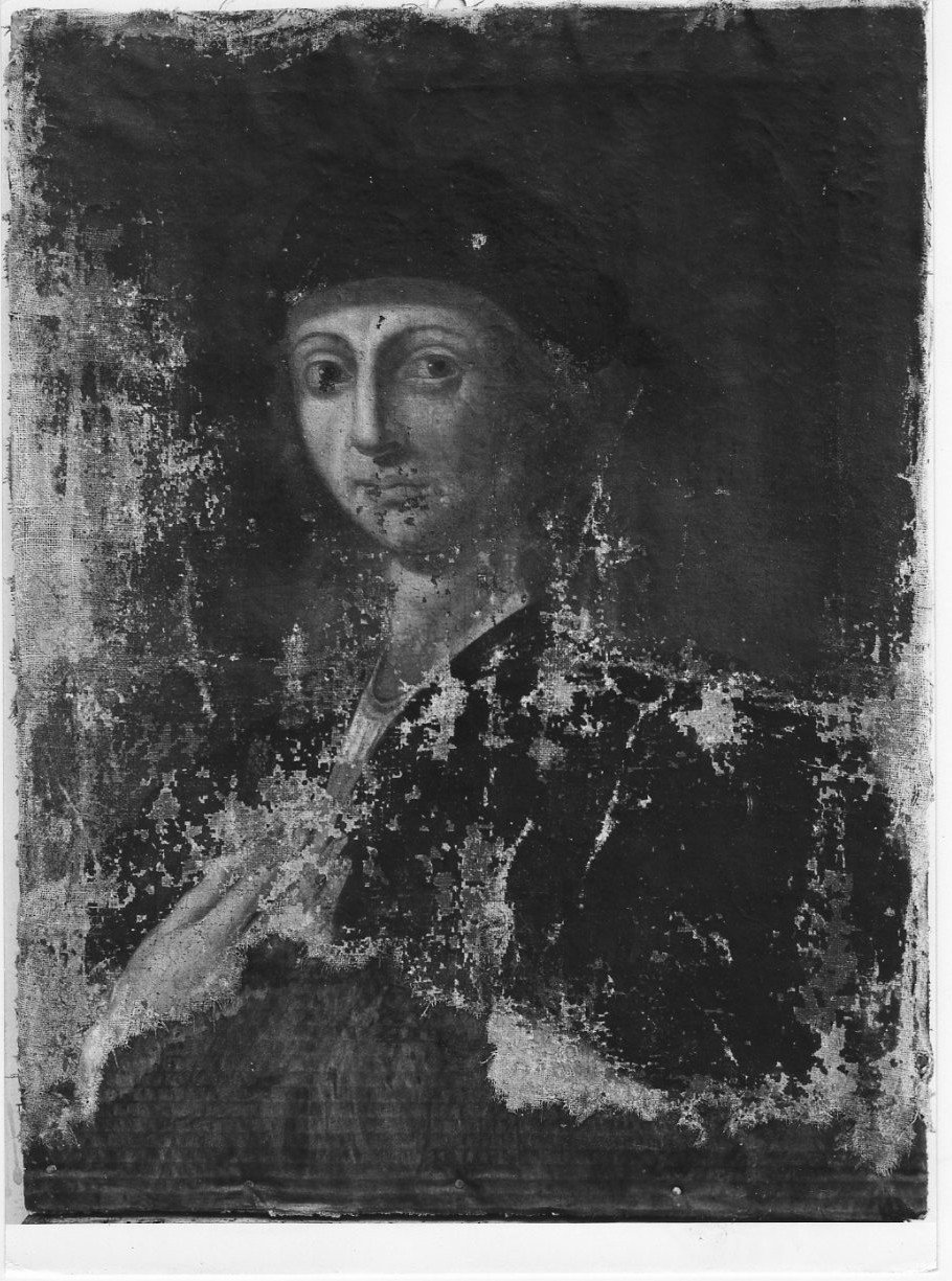 figura maschile (dipinto, opera isolata) - ambito Italia centrale (sec. XVII)
