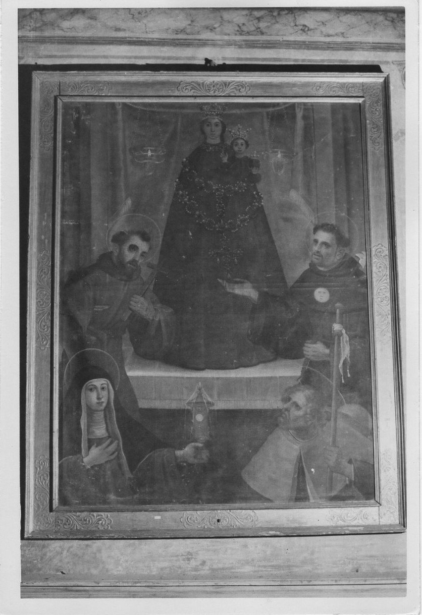Madonna di Loreto (dipinto, opera isolata) - ambito Italia centrale (sec. XVII)