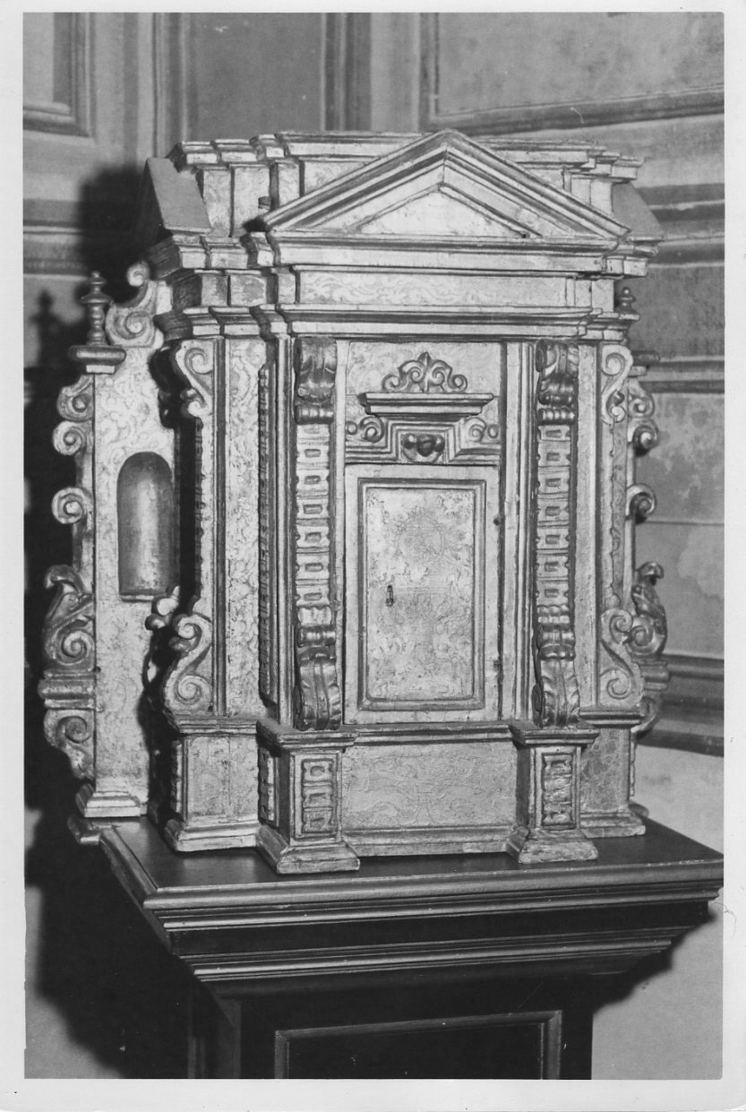 tabernacolo, opera isolata - bottega umbra (sec. XVII)