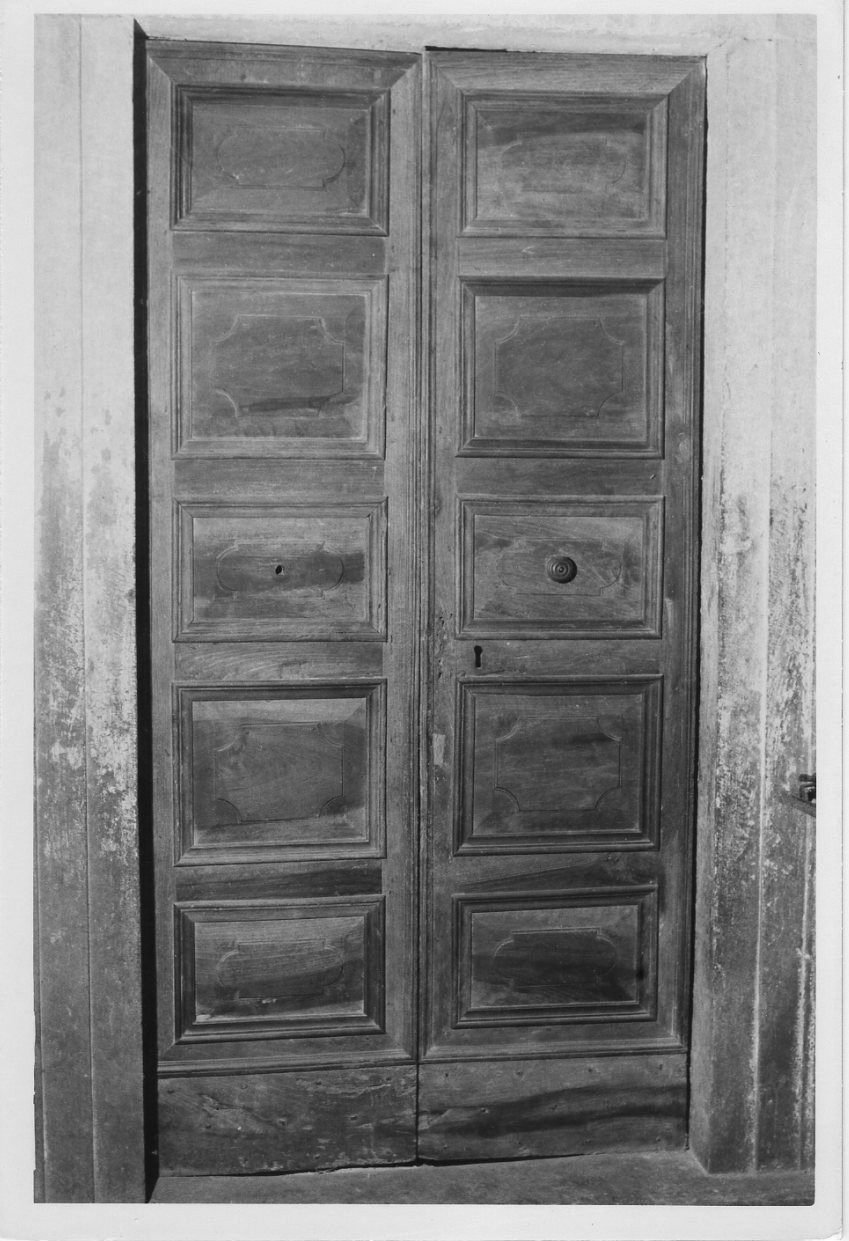 porta, opera isolata - bottega umbra (sec. XVII)