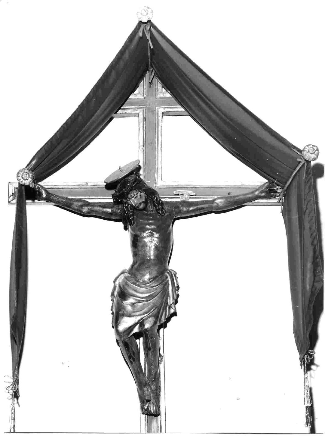 croce processionale, opera isolata - bottega umbra (sec. XVII)