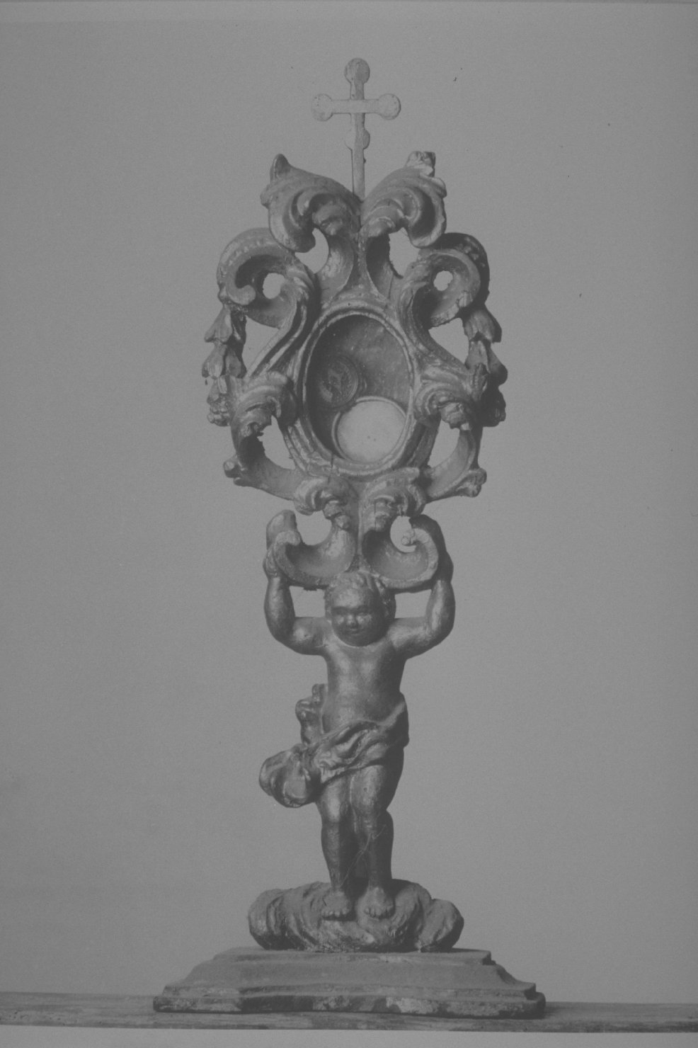 reliquiario - a ostensorio, opera isolata - bottega umbra (seconda metà sec. XVII)