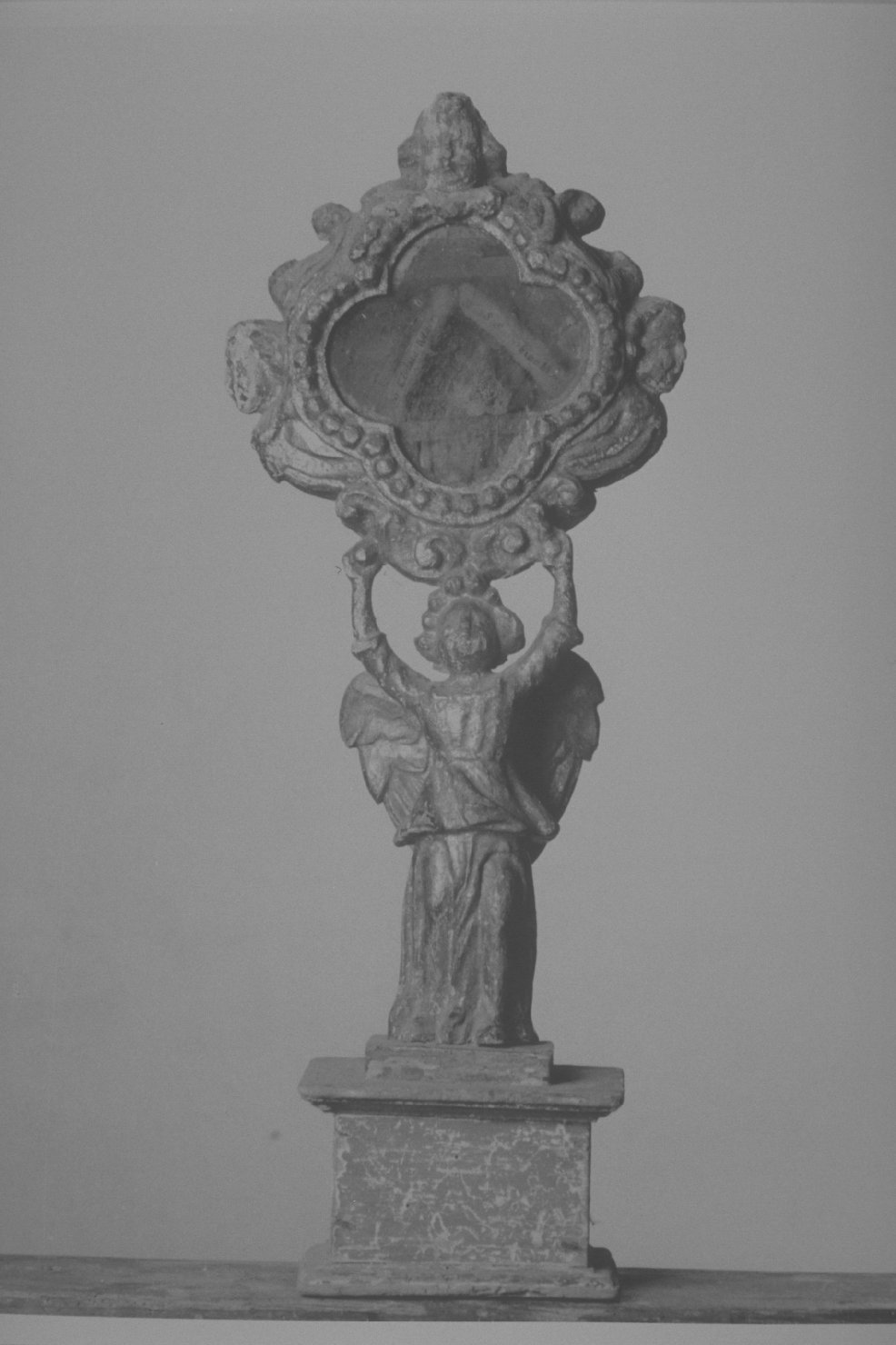 reliquiario - a ostensorio, opera isolata - bottega umbra (sec. XVII)