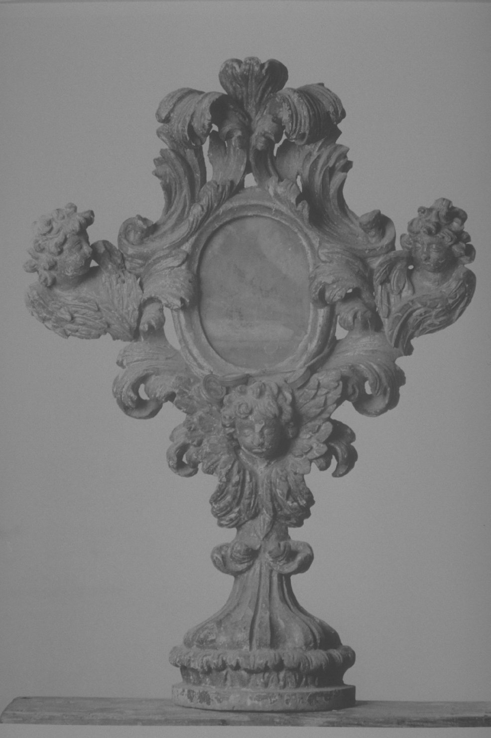 reliquiario - a ostensorio, coppia - bottega umbra (seconda metà sec. XVII)