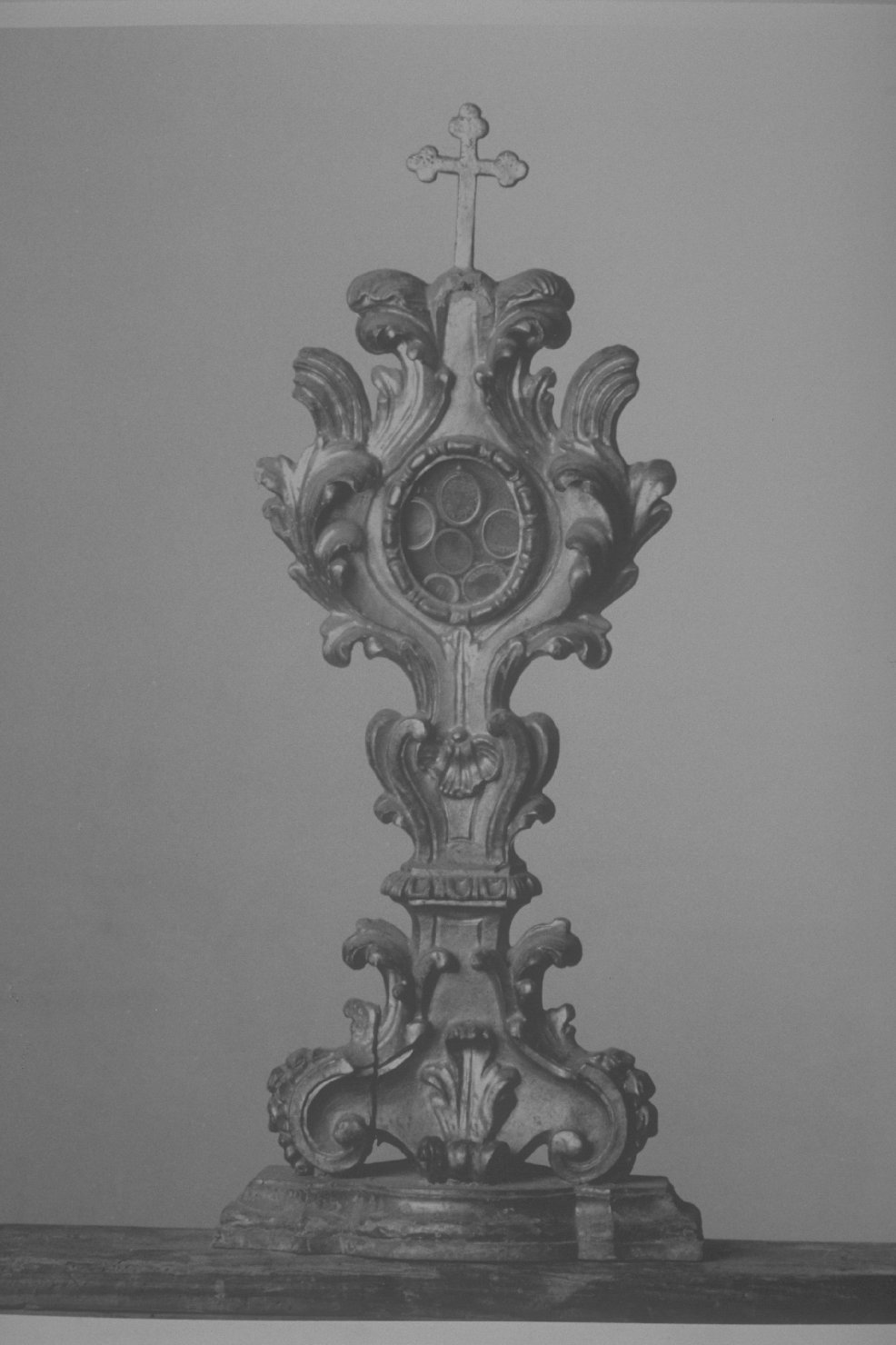 reliquiario - a ostensorio, opera isolata - bottega umbra (fine/inizio secc. XVII/ XVIII)