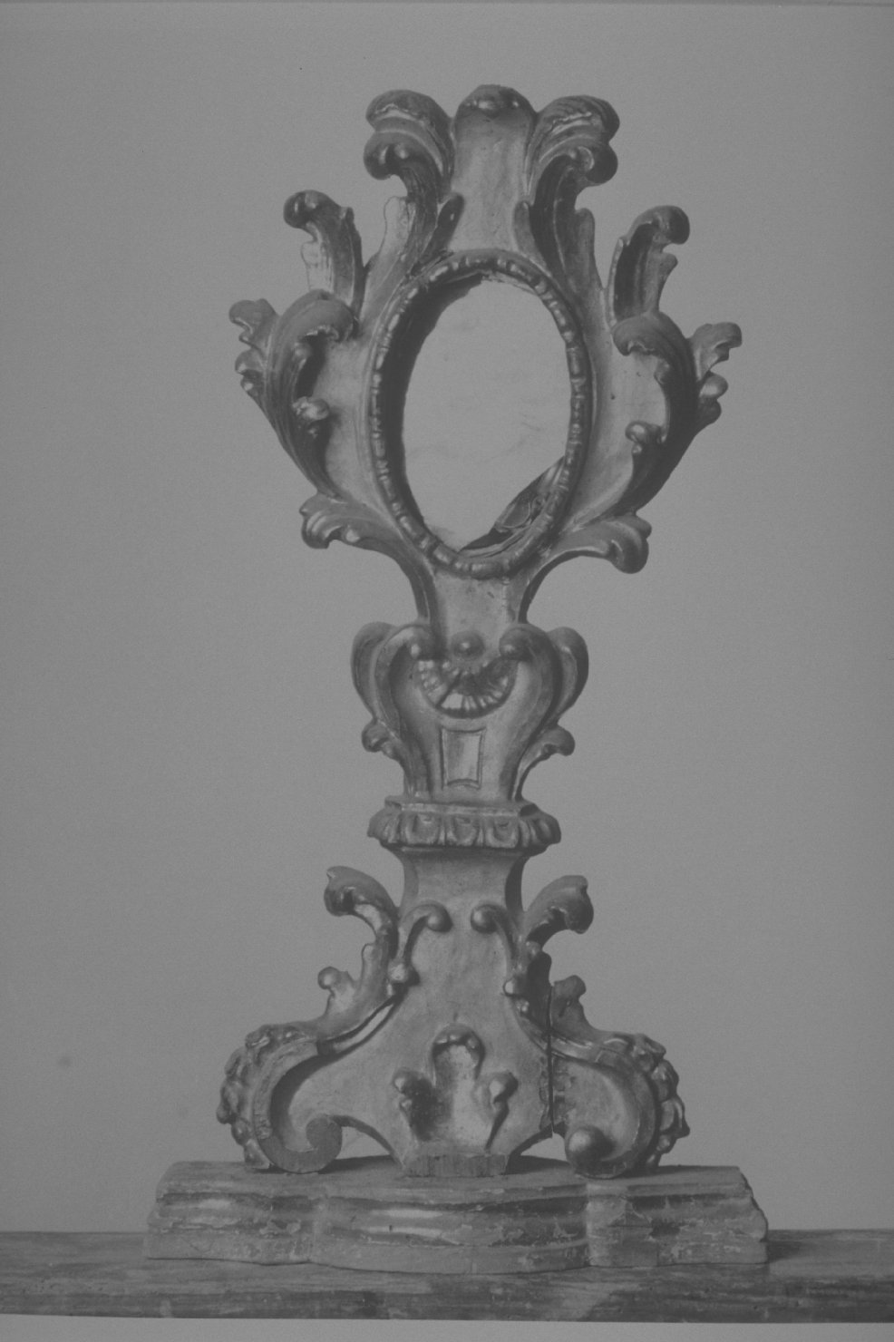 reliquiario - a ostensorio, opera isolata - bottega umbra (prima metà sec. XVIII)