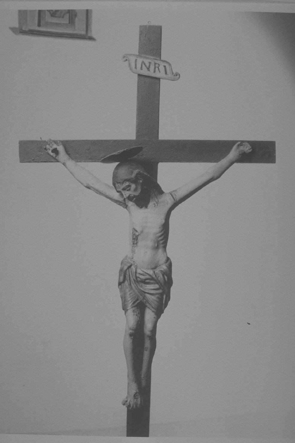 Cristo crocifisso (statua, opera isolata) - bottega italiana (seconda metà sec. XV)