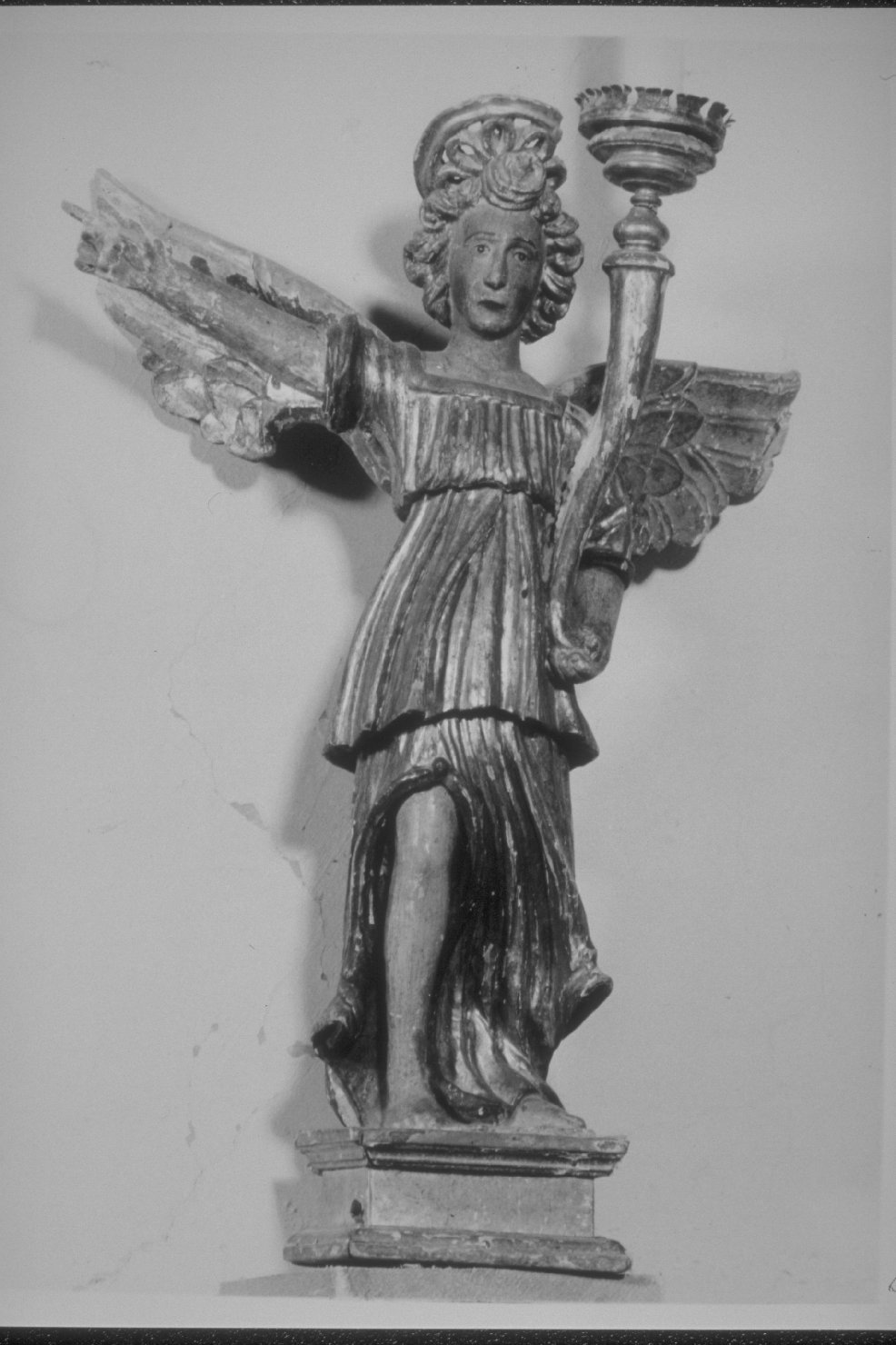 candelabro - a statua, coppia - bottega umbra (sec. XVI)