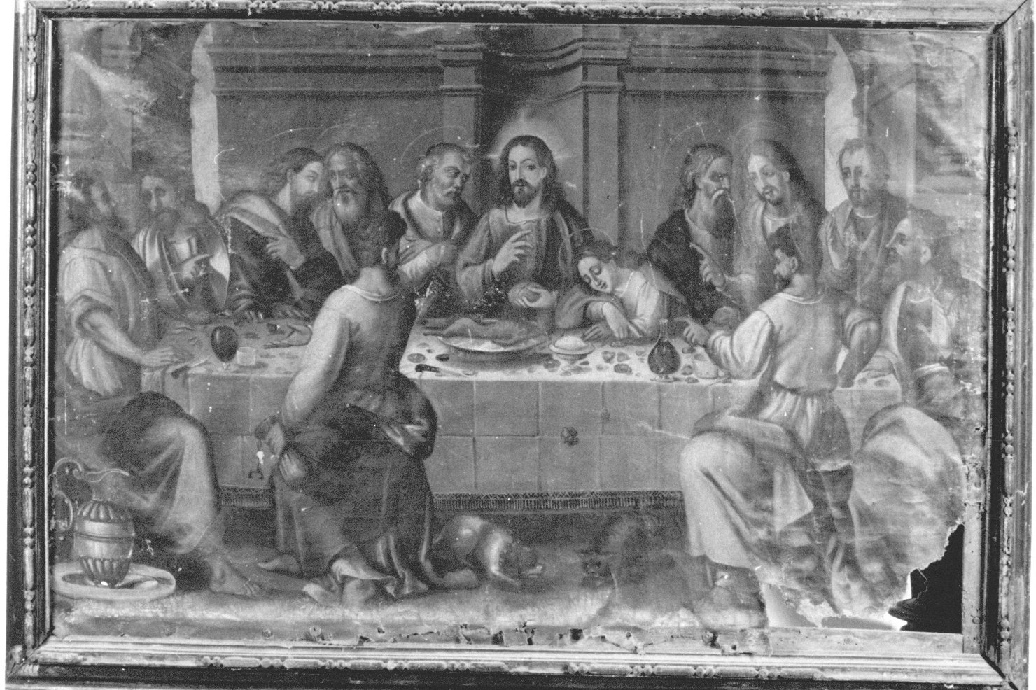 ultima cena (dipinto, opera isolata) - ambito umbro (prima metà sec. XVII)