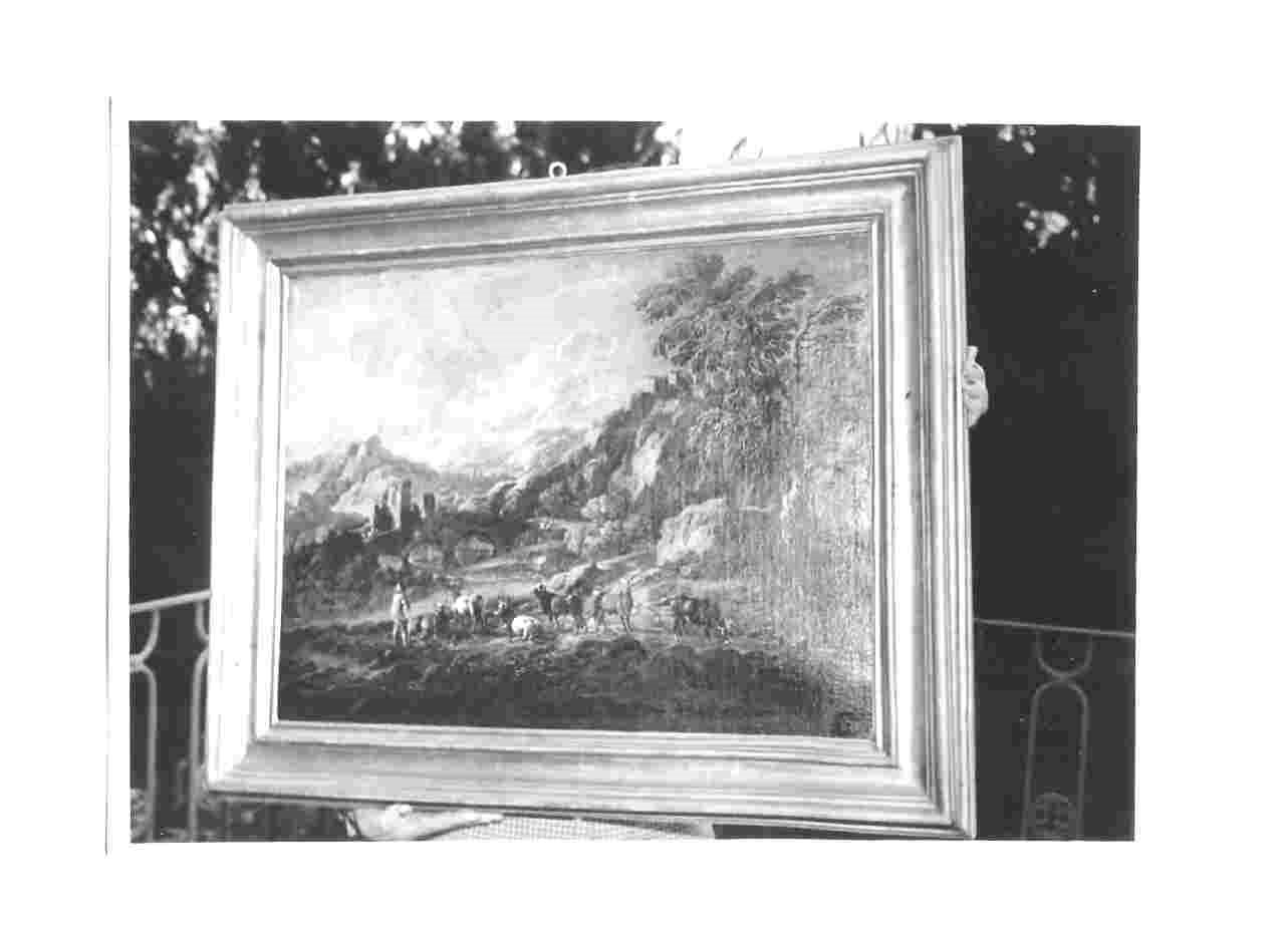 paesaggio (dipinto, opera isolata) - ambito Italia centrale (sec. XVII)