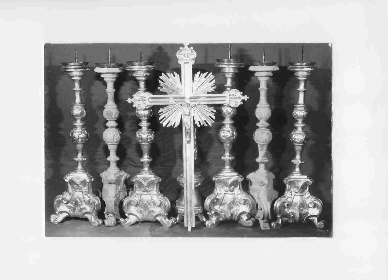 croce, elemento d'insieme - bottega Italia centrale (sec. XIX)