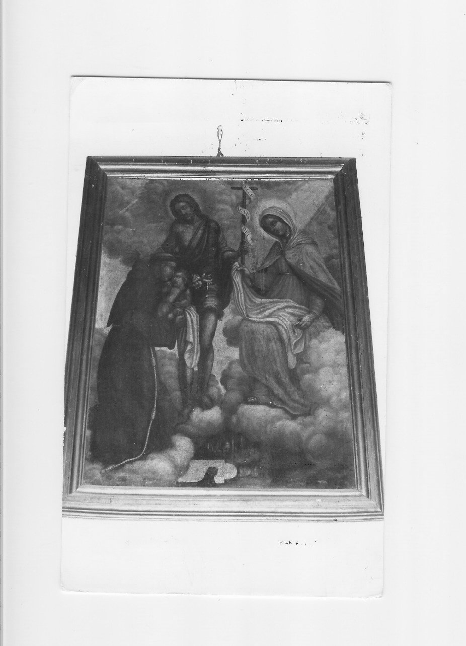 Madonna e Santi (dipinto, opera isolata) - ambito India centrale (sec. XVII)
