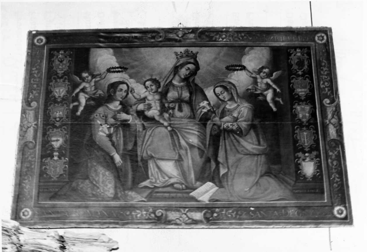 Madonna con Bambino e Santi (dipinto, opera isolata) - ambito umbro (sec. XVI)