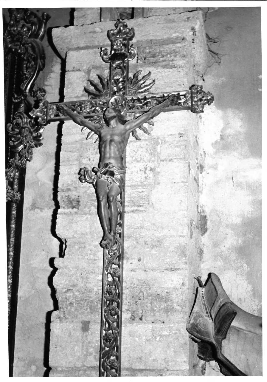 croce processionale, opera isolata - bottega umbra (sec. XVII)