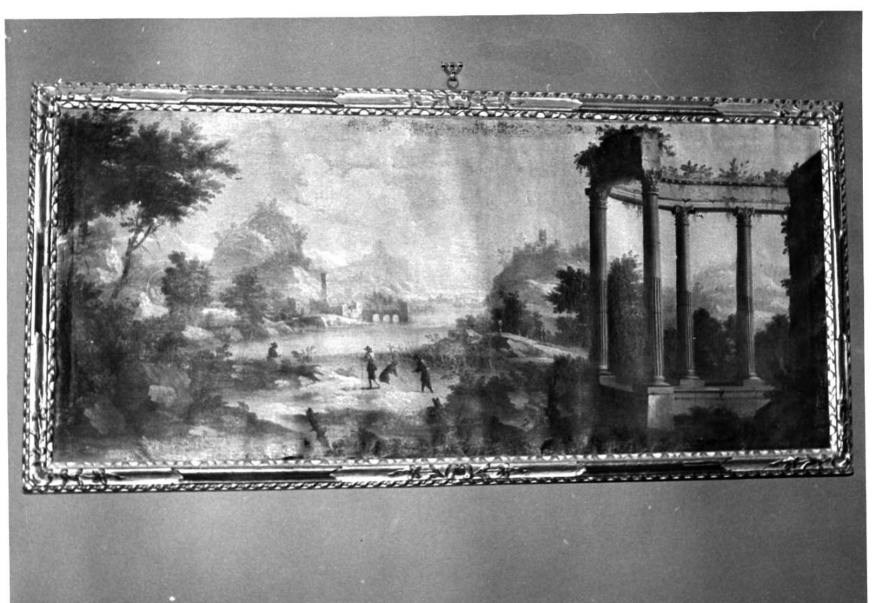 paesaggio (dipinto, opera isolata) - ambito umbro (prima metà sec. XVIII)