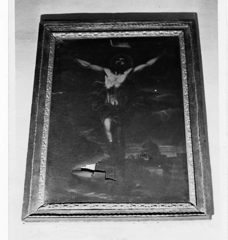Cristo crocifisso (dipinto, opera isolata) - ambito umbro (sec. XVII)