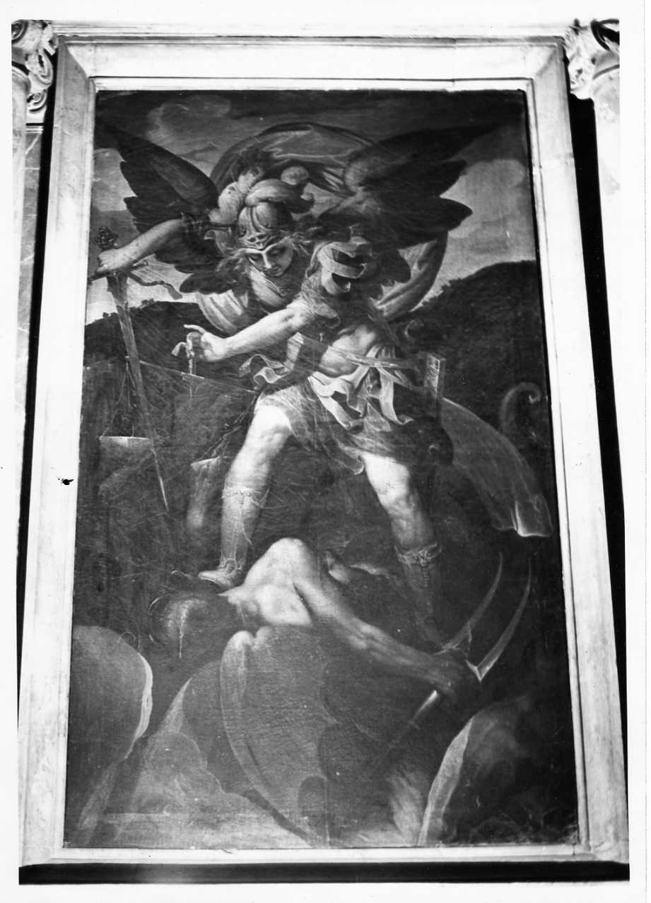 San Michele Arcangelo (dipinto, opera isolata) - ambito umbro (sec. XVII)