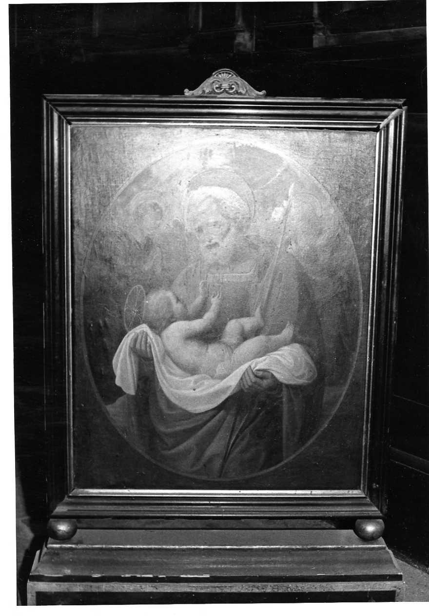 San Giuseppe e Gesù Bambino (dipinto, opera isolata) - ambito umbro (seconda metà sec. XVI)