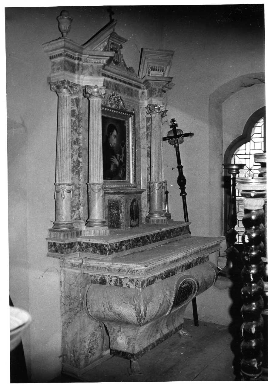 altare, opera isolata - ambito umbro (sec. XVIII)