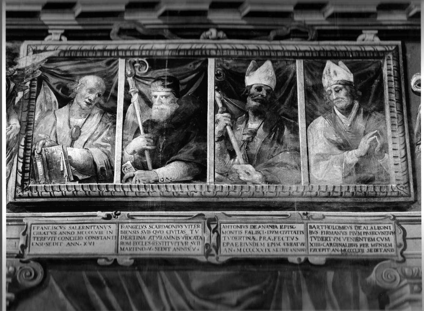 ritratti vescovili (dipinto, ciclo) di Fenzoni Ferraù (sec. XVI)