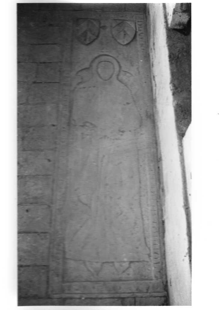 lapide tombale, opera isolata - bottega Italia centrale (sec. XIV)