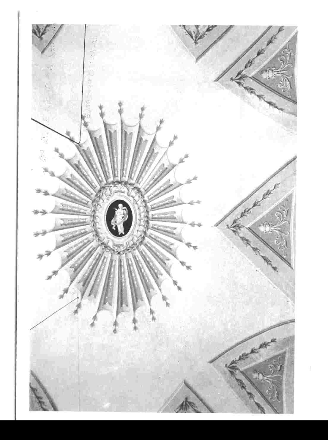 motivi decorativi a grottesche (dipinto, opera isolata) - ambito Italia centrale (fine/inizio secc. XIX/ XX)