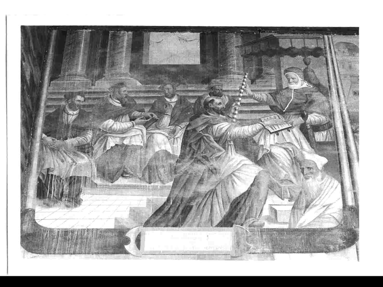 S. Pio V nomina camerlengo Vitellozzo Vitelli (dipinto, elemento d'insieme) - ambito Italia centrale (fine/inizio secc. XVII/ XVIII)