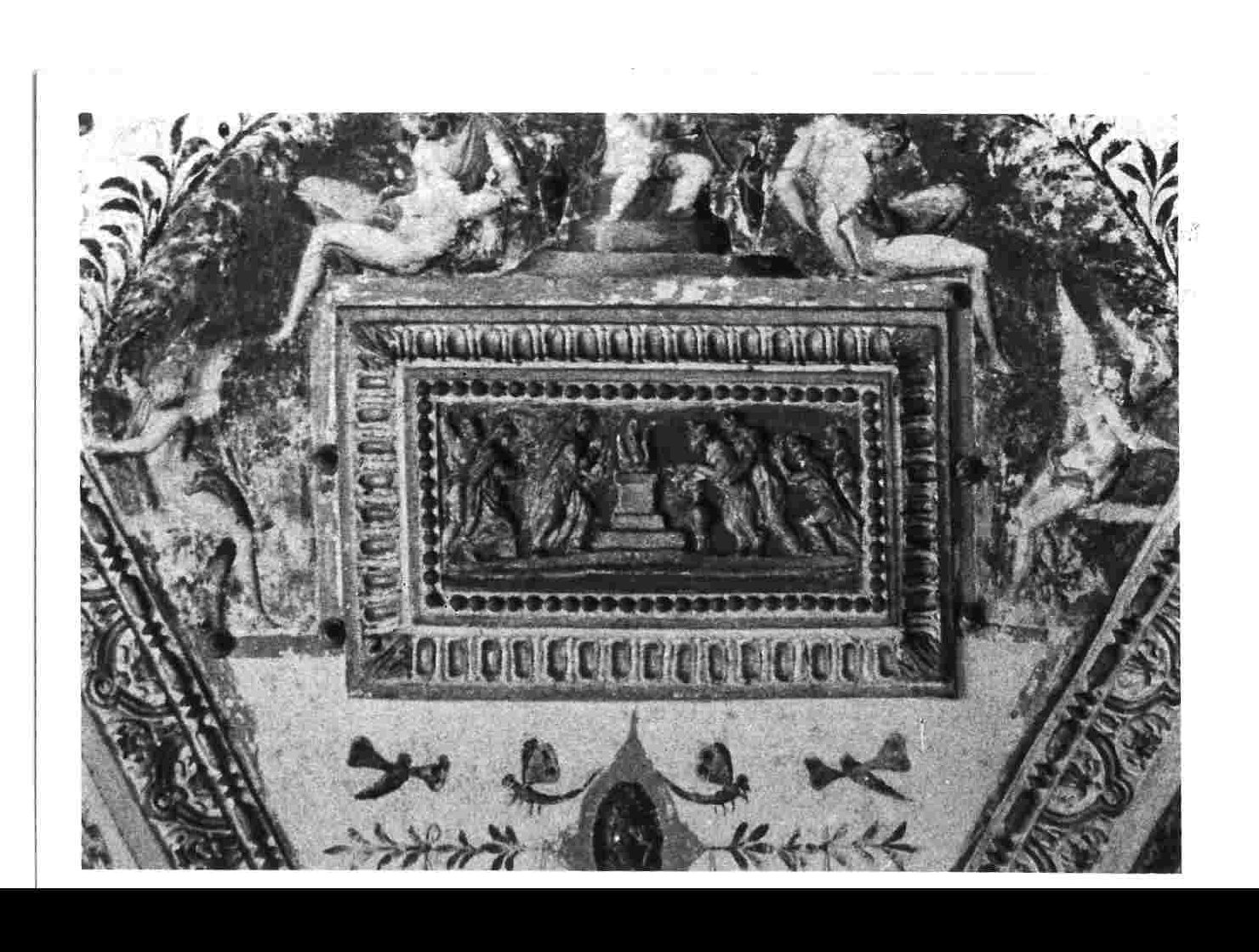 figure mitologiche (dipinto, opera isolata) - ambito umbro (metà sec. XVI)