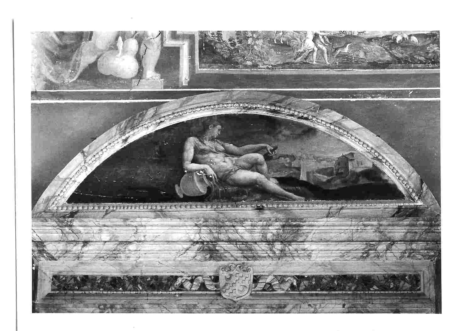 allegoria di un Fiume (dipinto, elemento d'insieme) - ambito Italia centrale (metà sec. XVI)