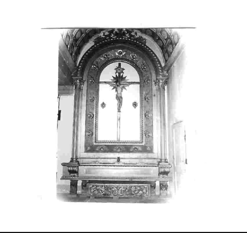 mostra d'altare, opera isolata - bottega Italia centrale (seconda metà sec. XVII)