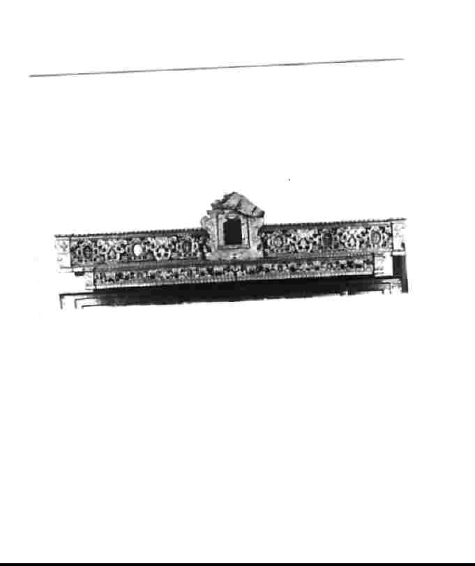 gradino d'altare, opera isolata - bottega Italia centrale (sec. XVII)