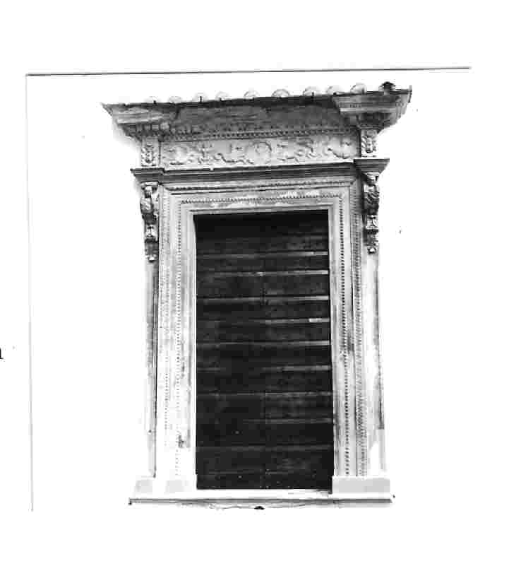 portale, opera isolata di Stefani Pietro, Borghetti Giovanni Ventura (sec. XVII)