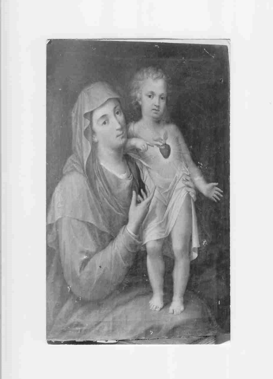 Madonna con Bambino (dipinto, opera isolata) - ambito Italia centrale (sec. XVIII)