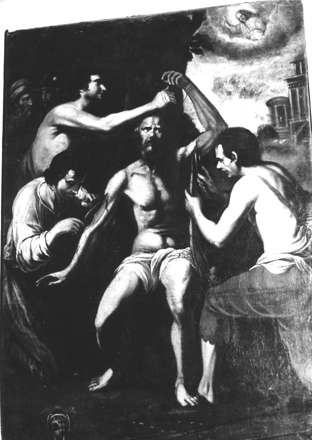 martirio di San Bartolomeo (dipinto, opera isolata) - ambito Italia centro-settentrionale (secondo quarto sec. XVII)