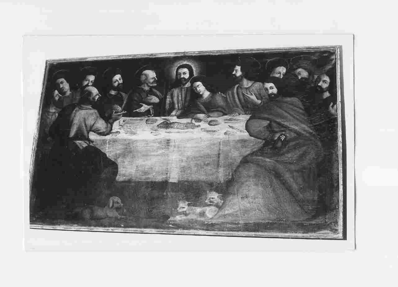 ultima cena (dipinto, opera isolata) - bottega Italia centrale (sec. XVII)