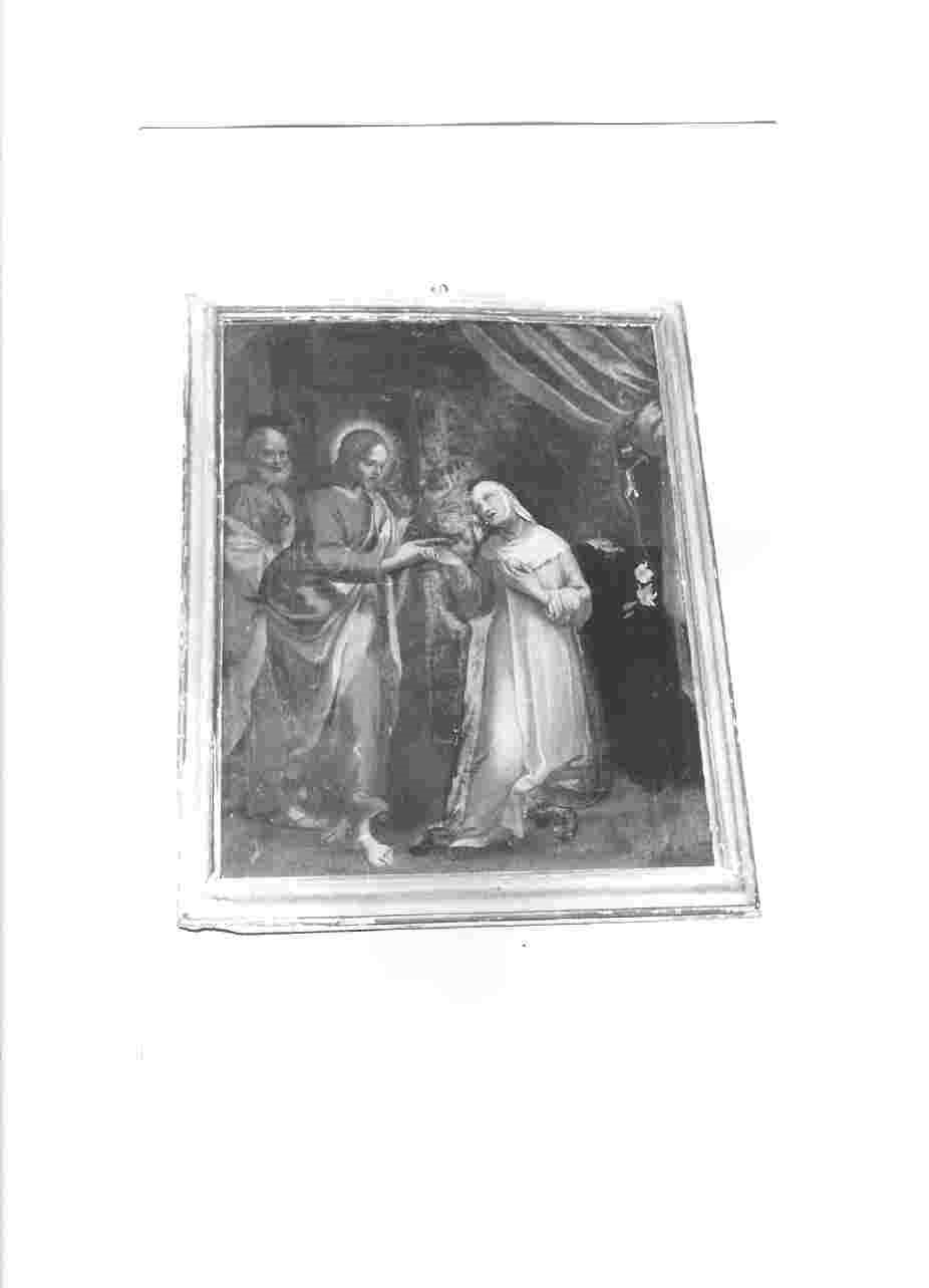 Santa Caterina da Siena (dipinto, opera isolata) - ambito umbro (sec. XVII)