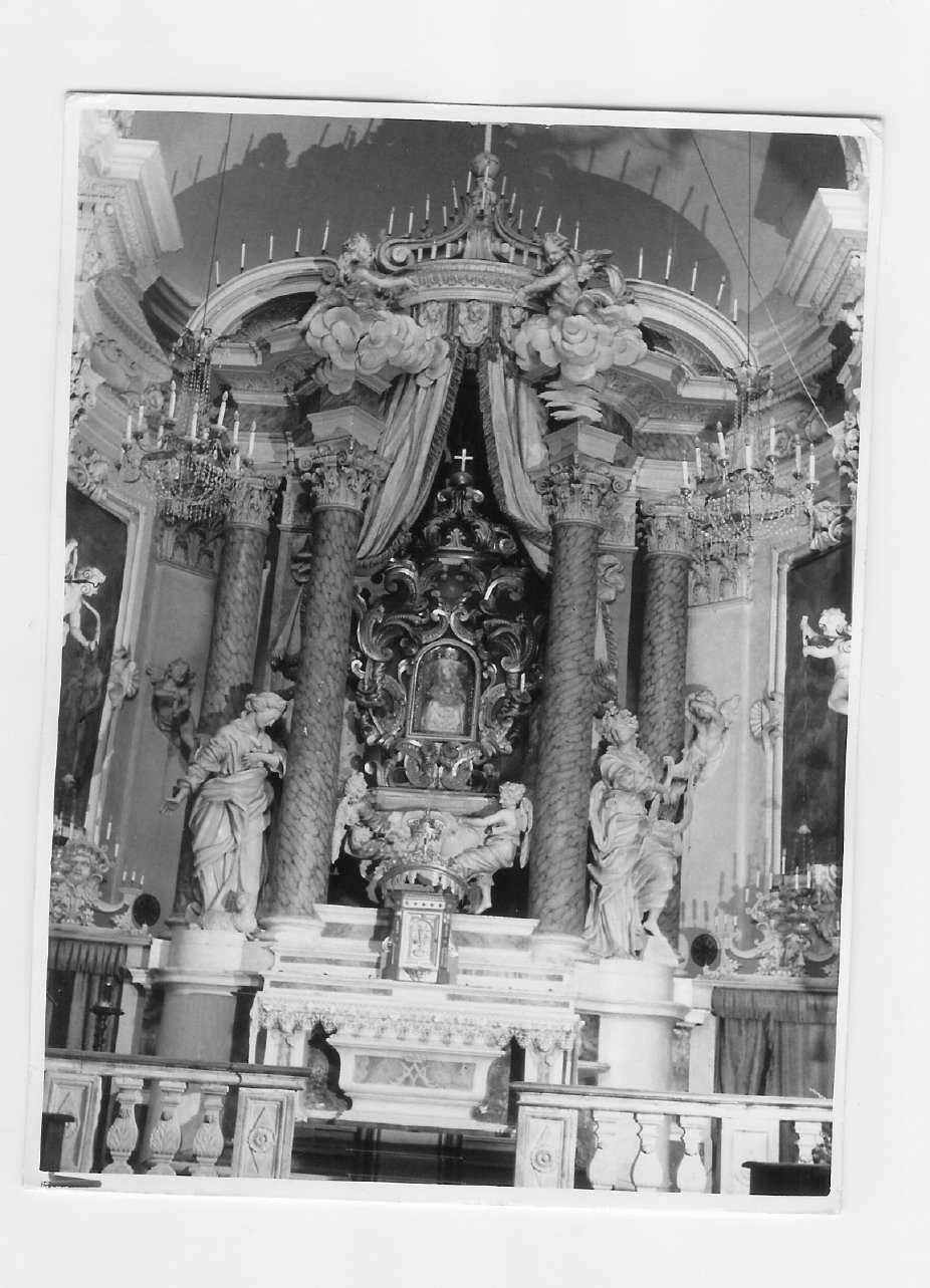 altare maggiore, opera isolata - bottega Italia centrale (fine sec. XVII)