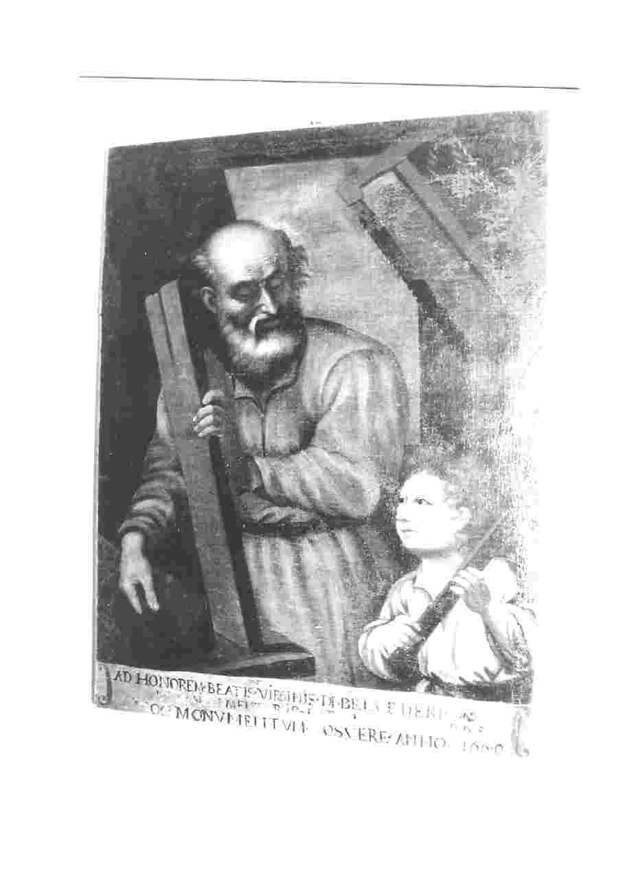 San Giuseppe e Gesù Bambino (dipinto, opera isolata) - ambito umbro (sec. XVII)