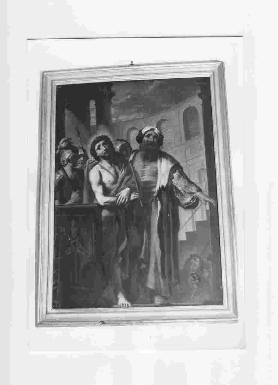 Cristo mostrato alla folla (dipinto, opera isolata) - ambito umbro (seconda metà sec. XVII)