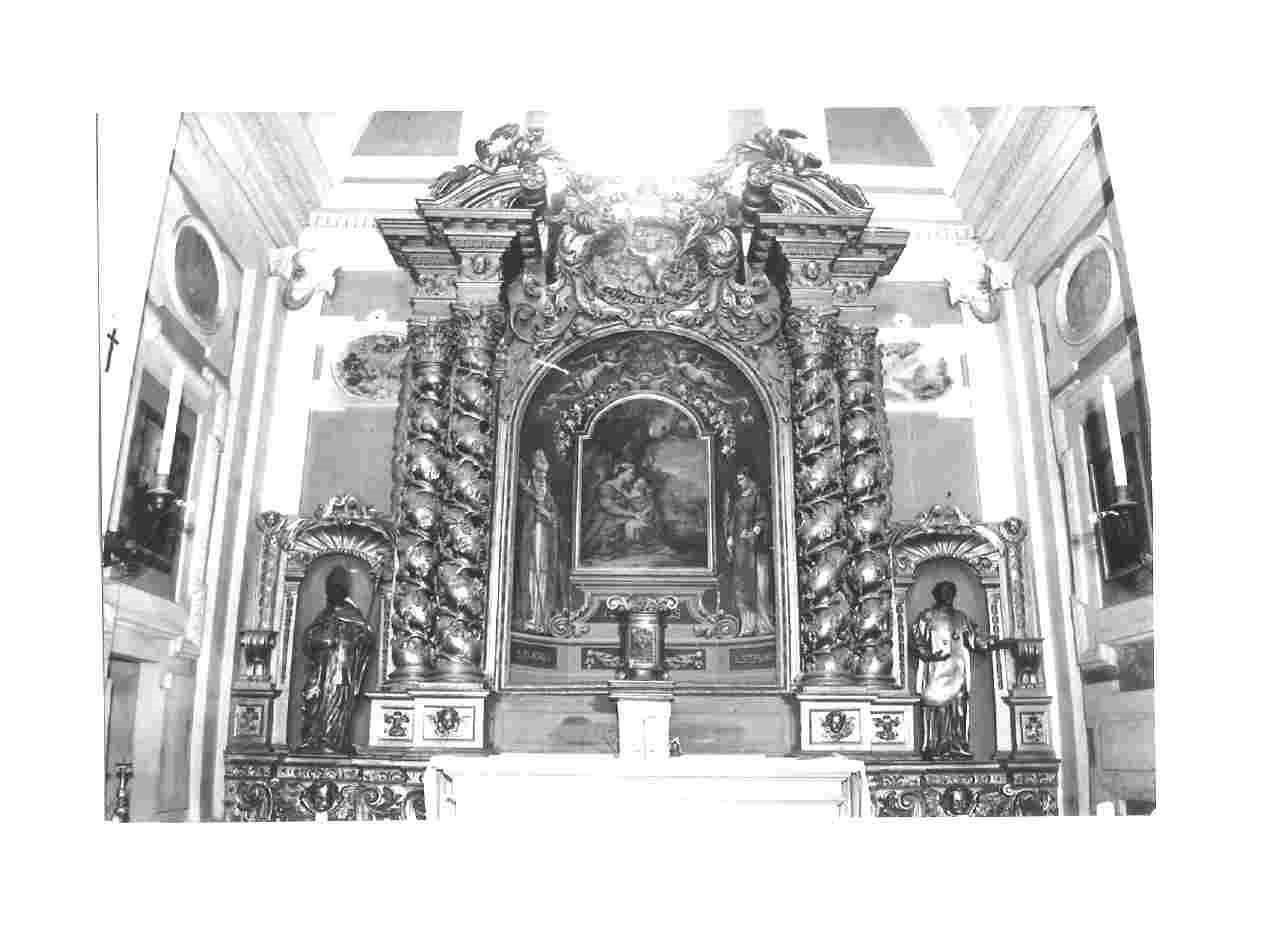 mostra d'altare, elemento d'insieme - bottega Italia centrale (sec. XVII)