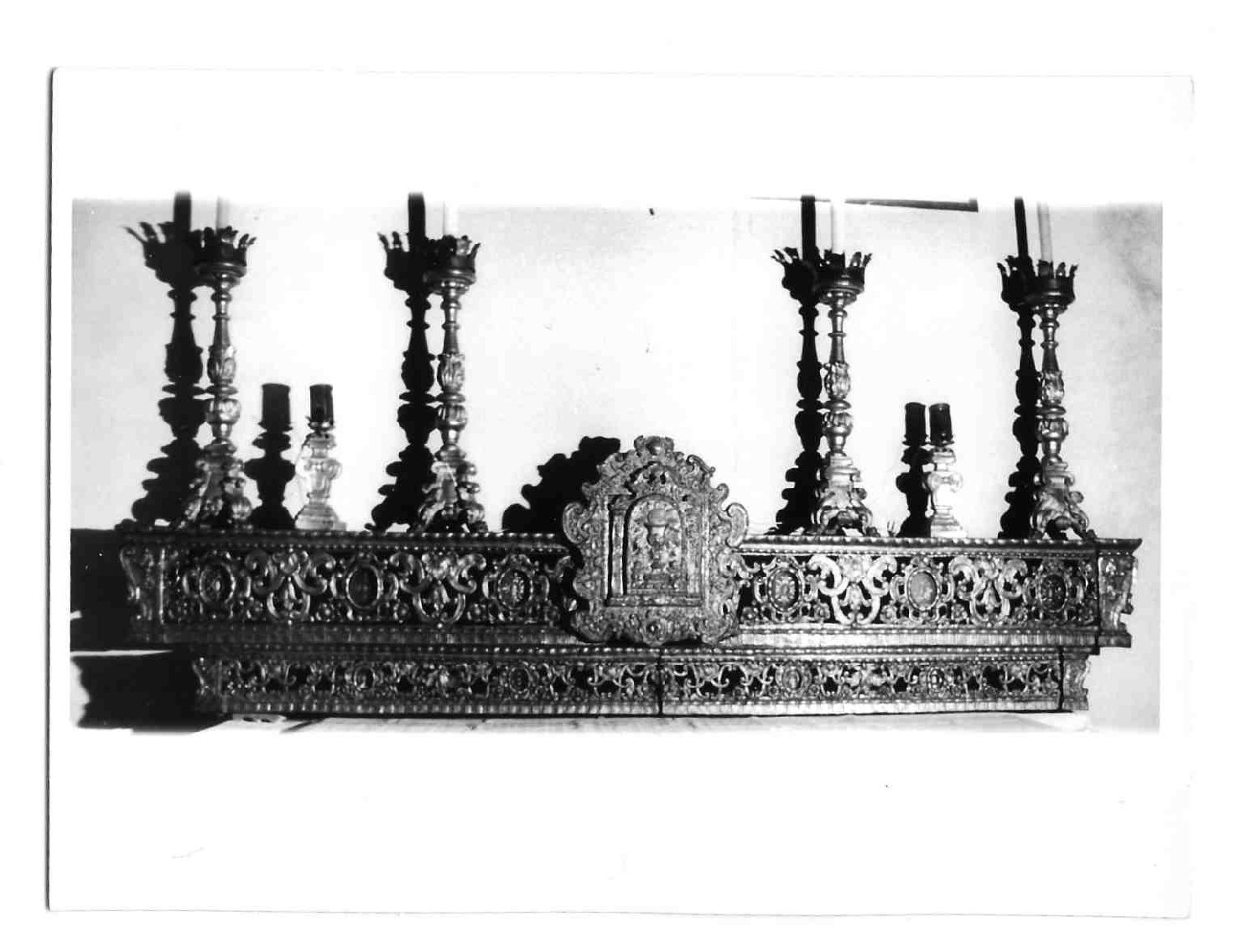 gradino d'altare, coppia - bottega italiana (sec. XVIII)