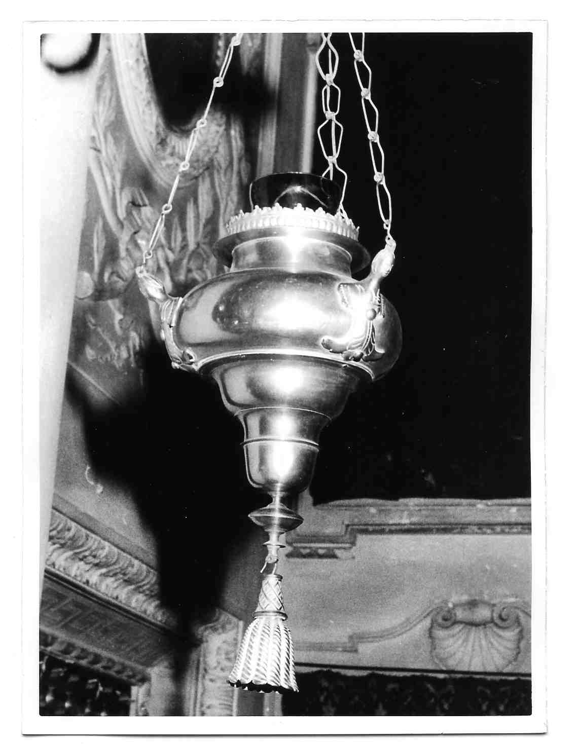 lampada, coppia - bottega Italia centrale (sec. XVIII)