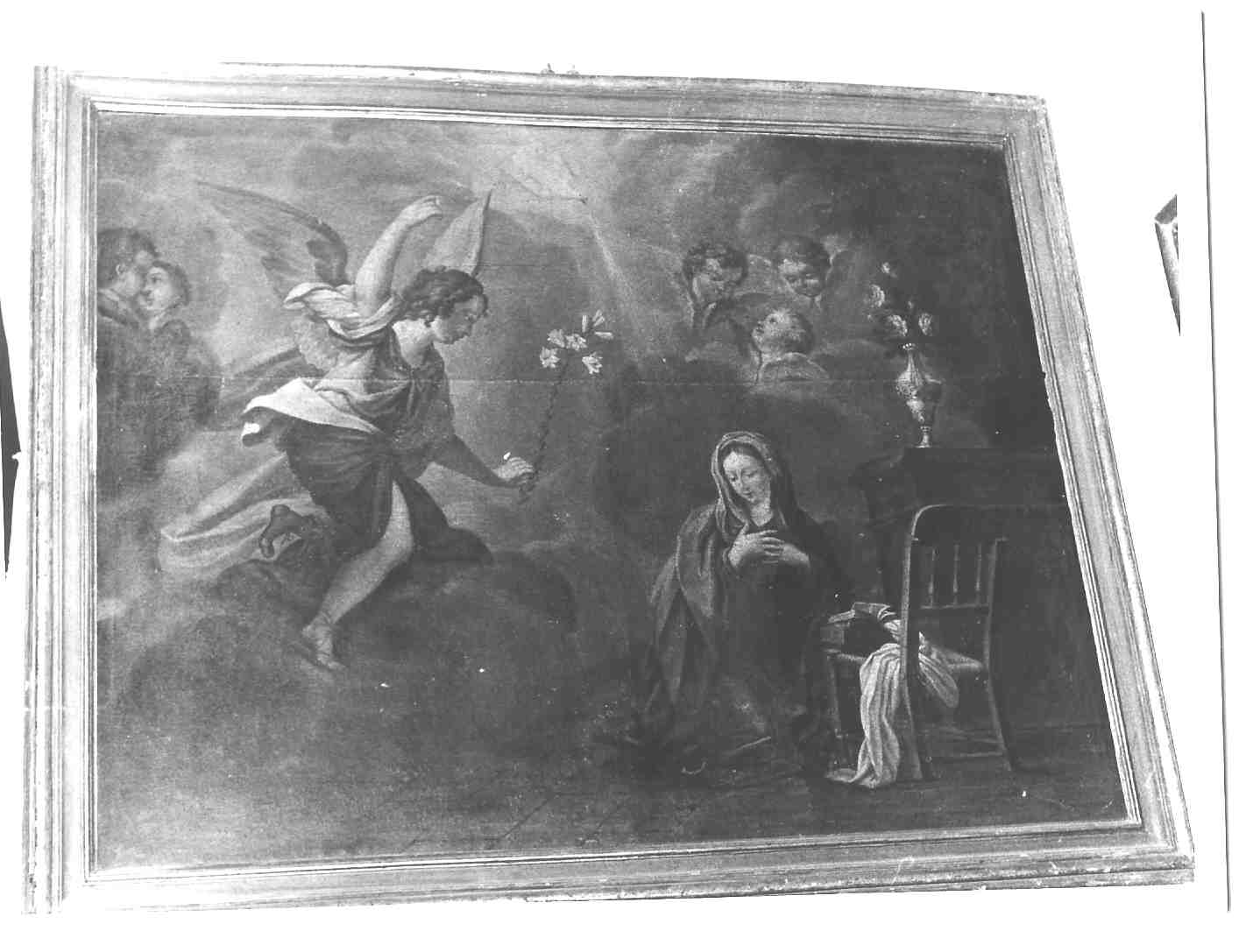 Annunciazione (dipinto, opera isolata) - ambito italiano (sec. XVIII)