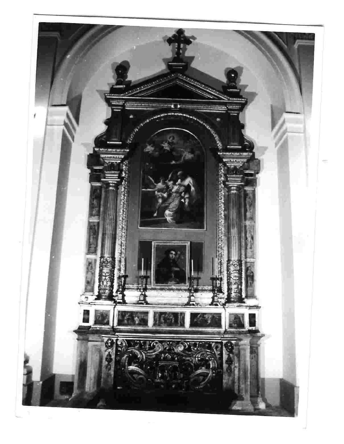 altare, elemento d'insieme - bottega Italia centrale (metà sec. XVI)